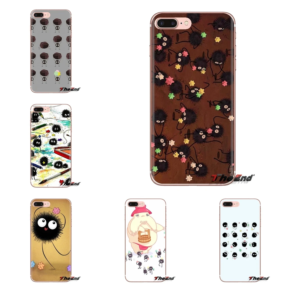 Силиконовый чехол-кошелек для Xiaomi Mi3 Samsung A10 A30 A40 A50 A60 A70 Galaxy S2 Note 2 Grand Core Prime Studio Ghibli