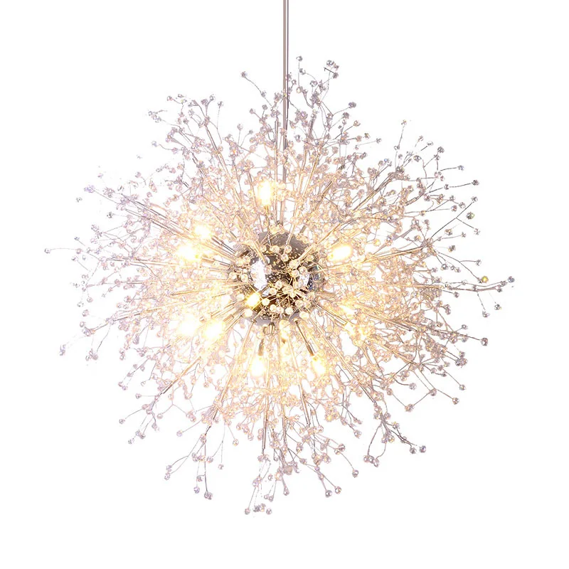 Modern Crystal Chandeliers Lighting Acrylic Hanging Light Modern Crystal Chandeliers Lighting