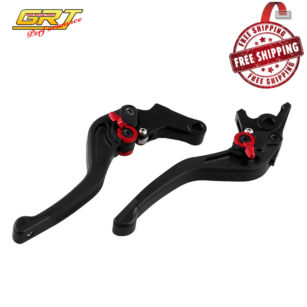CNC Aluminum Brake Clutch Levers Set Short Adjustable Motorcycle Lever for Honda GROM MSX125
