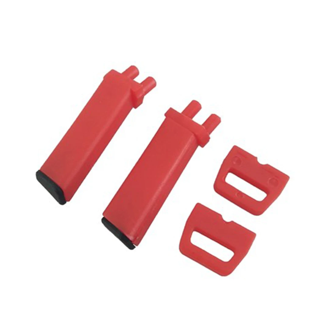 4pcs Plastic Landing Skid Gear and Propeller Guards Prop Protector for E58 S168 JY019 Drone Upgrade Parts