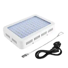 AC 85-265 В 120 светодио дный завода светать Аквариум Гидропоника Vegs цветения Панель растут лампы Великобритания Plug