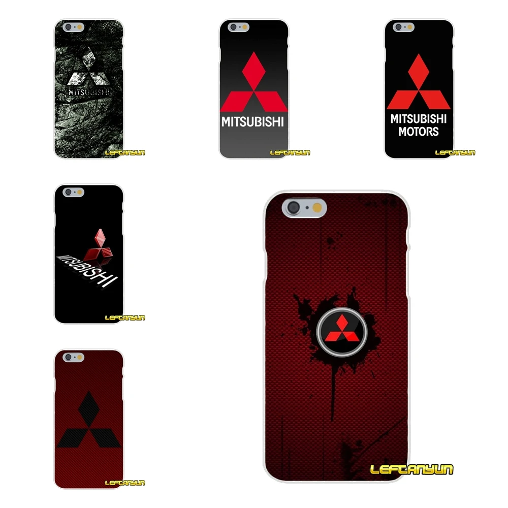 

car Mitsubishi logo Soft Silicone phone Case For Samsung Galaxy S3 S4 S5 MINI S6 S7 edge S8 Plus Note 2 3 4 5