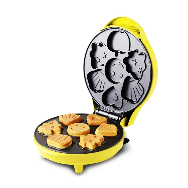 DMWD DMWD DIY Cake Maker Breakfast Machine Cartoon Cake Mold Bakeware Electric Baking Pan Double-sided Heating 220V DMWD DMWD DIY Cake Maker Breakfast Machine Cartoon Cake Mold Bakeware Electric Baking Pan Double-sided Heating 220V