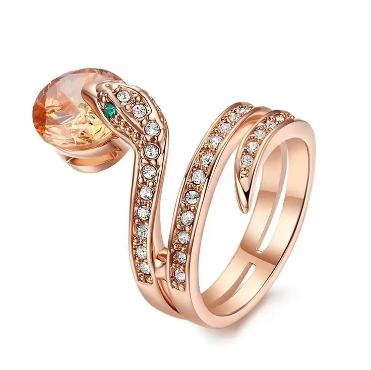 bague or forme serpent bague or forme serpent