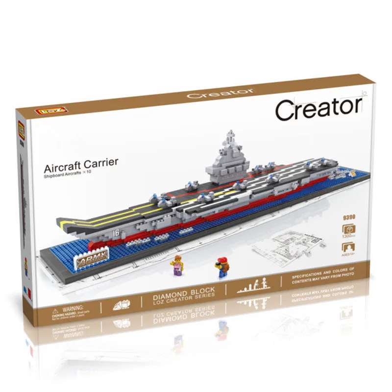 nanoblock aircraft carrier
