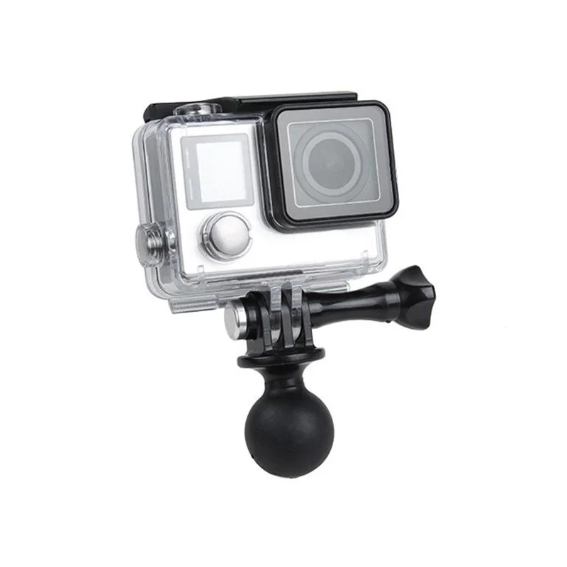 Portable RAM Mount Tripod Ball Head Adapter For GoPro Hero 5 4 3+ 3 2 Camera RAM Mount Adapter Ball spin head bracket Holder ► Photo 2/4