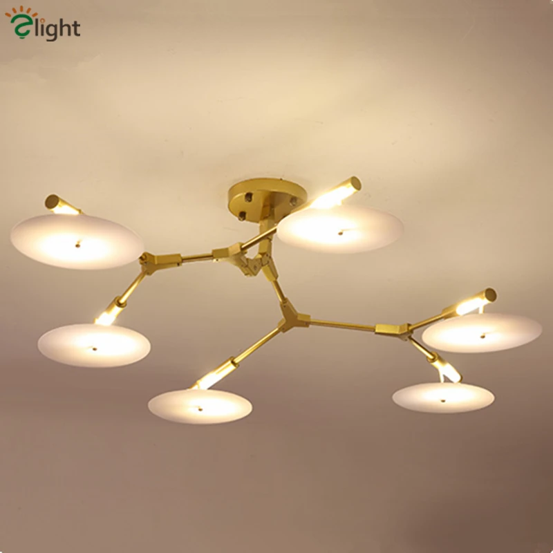 Post Modern Disc Shape Led Gold Black Chandelier Lighting Living Room Large Size Cd Design Minimalism Post Modern Disc Shape Led Gold Black Chandelier Lighting Living Room Large Size Cd Design Minimalism