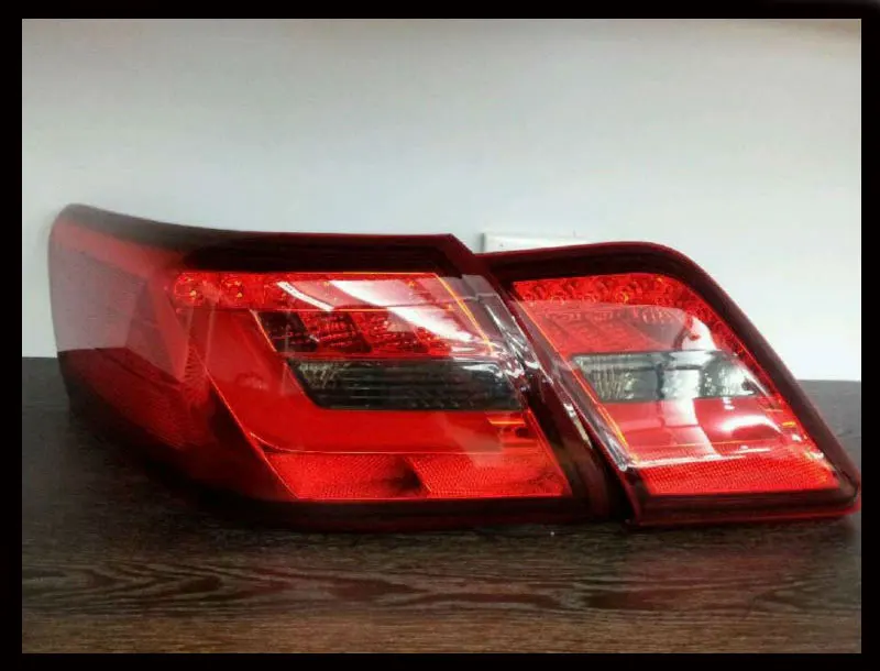 Для Toyota Camry американский стиль светодиодный задний светильник 2006-2011 Camry 40 задний светильник DRL+ Реверс+ сигнальный светильник задний фонарь автомобильный Стайлинг задний фонарь - Цвет: Red