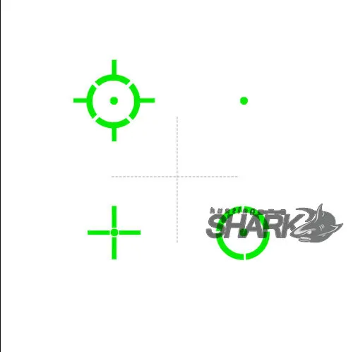Scope para Caça Tático Ampliação Reticle Mini Verde Red Dot Tiro Hs2-0095 Ppt 1x 4 10 Ppt tático 1x ampliação 4 reticle mini