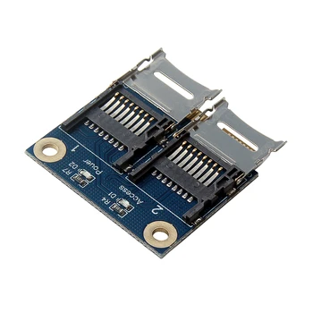 

Dual Micro SD TF to Mini PCI express Reader Adapter Converter Card Memory Card For Laptop Compatible for Windows 7 / Vista / XP