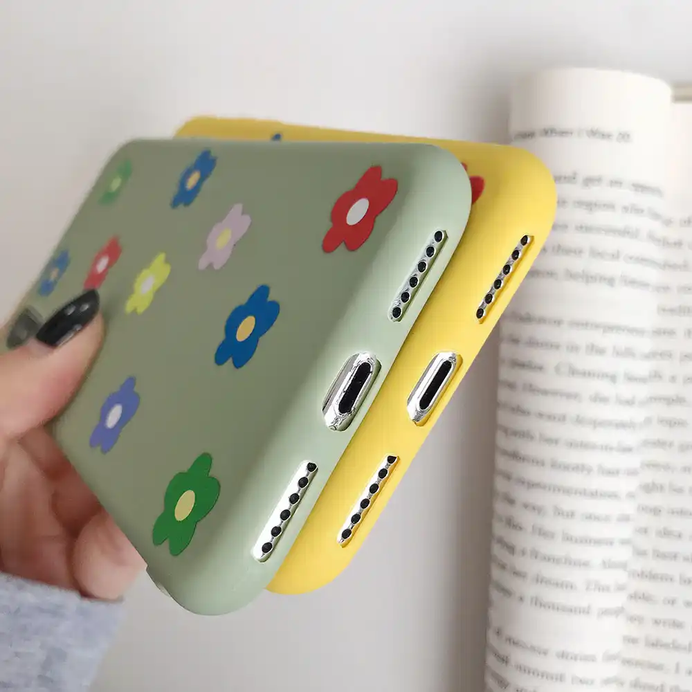 KISSCASE милые цветочные чехлы для телефонов iPhone 7 8 6S 6 Plus 5S SE Прекрасный чехол XR XS MAX X