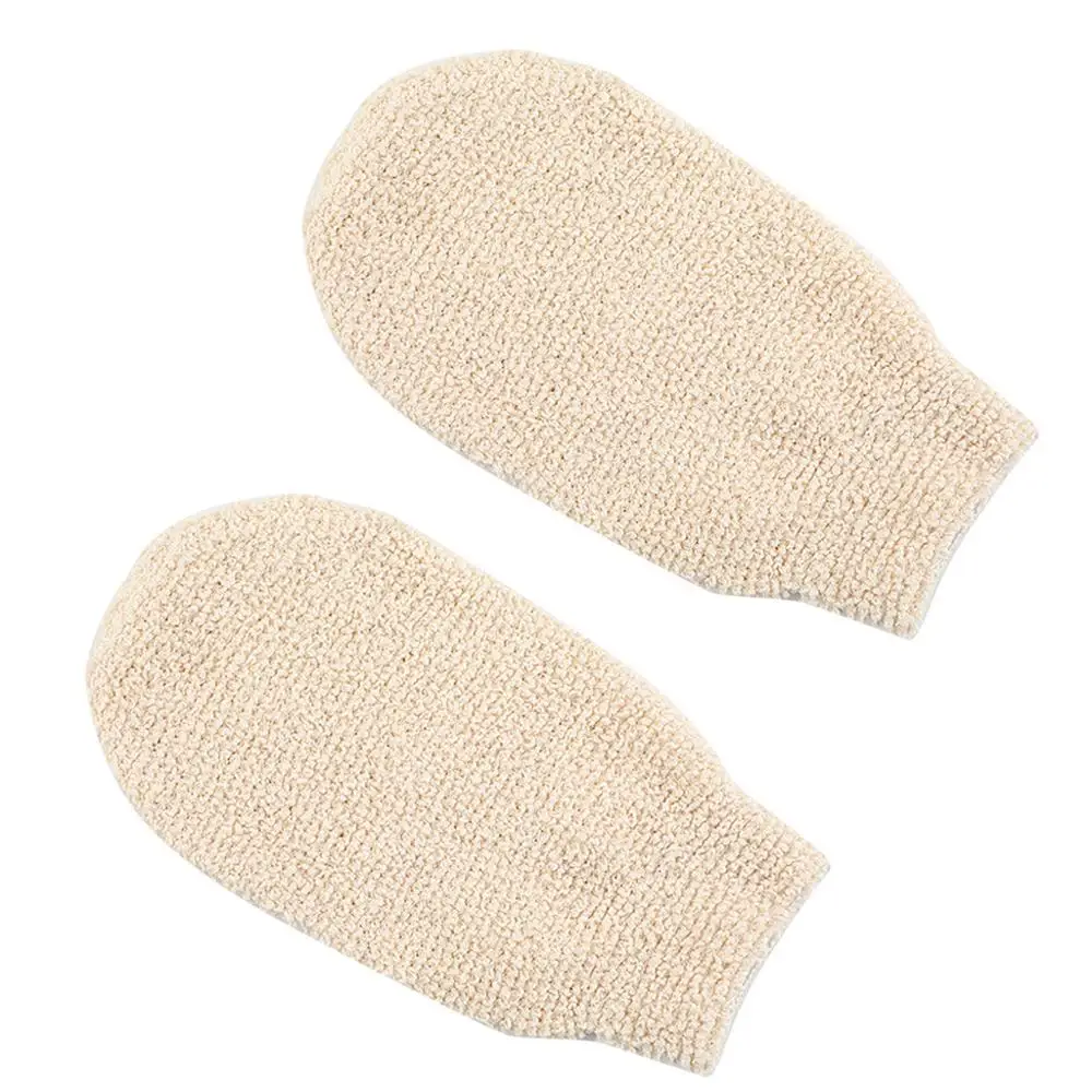 

Natural Bamboo Fiber Bath Exfoliating Glove Scrubber Washcloths Bathing Exfoliating Wash Skin Spa Bath Gloves Droship 10May 30
