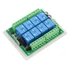 433Mhz DC 12V 8 CH RF беспроводной пульт дистанционного управления Система дистанционного управления 8CH релейный приемник + 8 кнопочный передатчик ► Фото 3/5