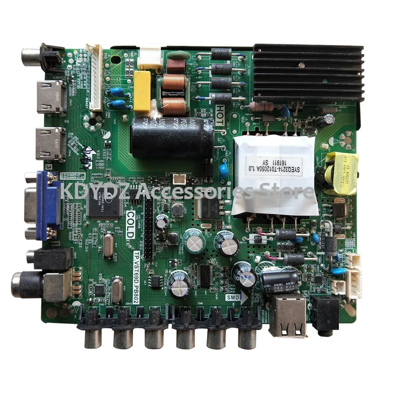 

free shipping Good test for LED-42B350 motherboard TP.VST69D.PB802 screen DS42M56-DS01