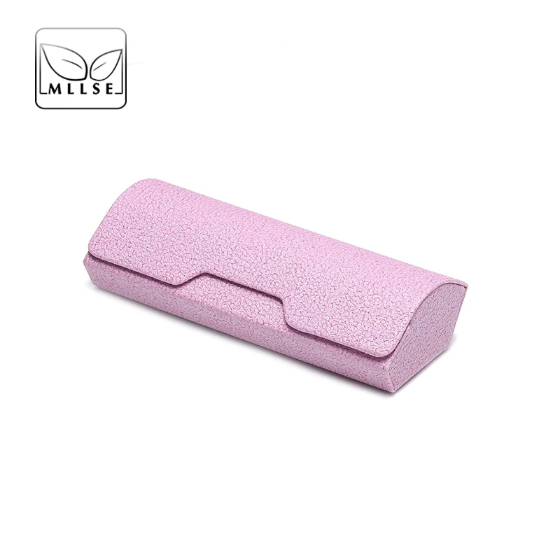 

MLLSE New Brand Women Turn-Over Style Sunglasses Boxes High Quality Retro Elegance Glasses Case Portable Female Glasses Cases