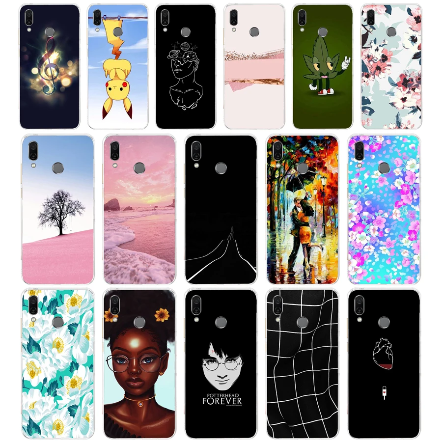 

k1 silicone case for huawei honor 8x Case 6.5 inch Soft TPU Back Cover for huawei honor 8x Protect Phone shell Coque painting