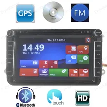 Two Din 8 Inch CarDVD Player For VW/POLO/PASSAT/Golf/Skoda/Octavia/SEAT/LEON 3G Wifi Radio GPS Windows Ce system
