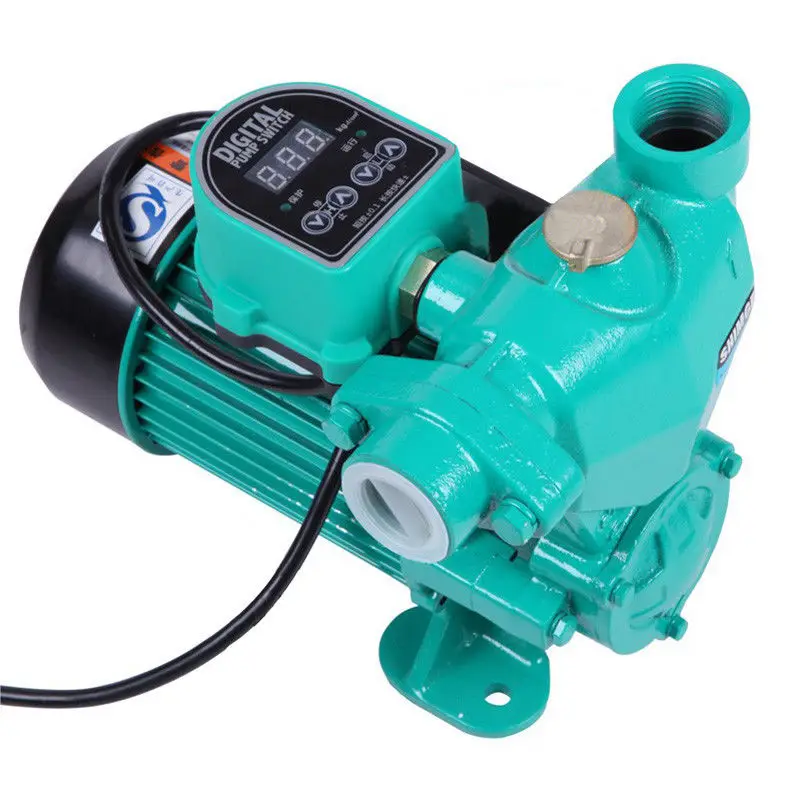220V Digital Water Pressure Switch Digital Display  Eletronic Pressure Controller for Water Pump With Adapter