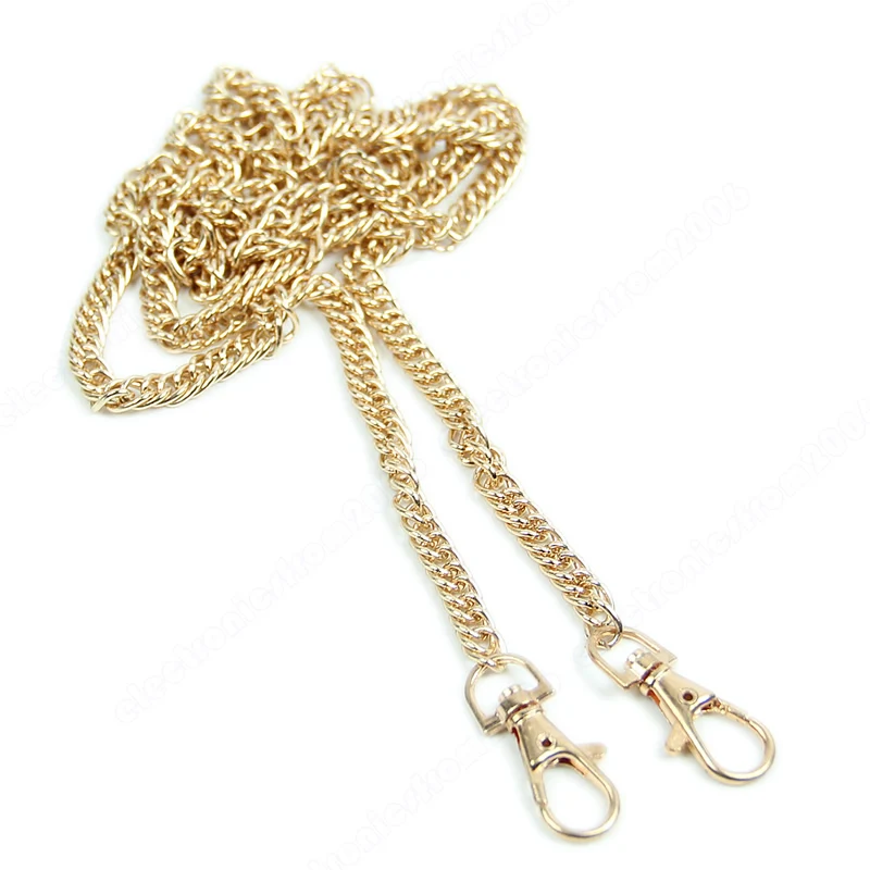 THINKTHENDO Purse Replacement Handbags Bags Handle PU Strap Chain bag strap bag handle bag hardware Length 120cm