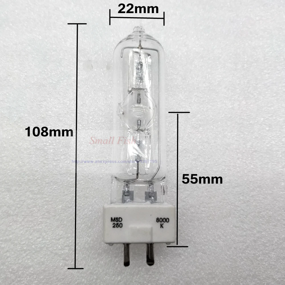 Этап DJ светильник MSD 250/2 MSD250W Вт 90V MSR лампы NSD 8000K металлическая галогенная лампа Moving головной светильник s лампы