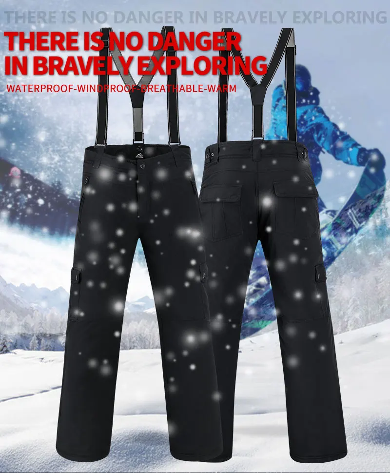 Pelliot лыжный костюм мужской водонепроницаемый 10 к лыжная куртка сноуборд брюки супер теплый дышащий Сноубординг костюмы открытый зимний снег комплект