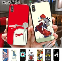 MaiYaCa Vespa скутер чехол для телефона iphone 11 Pro X 8 7 6 6S Plus 5 5S SE cass