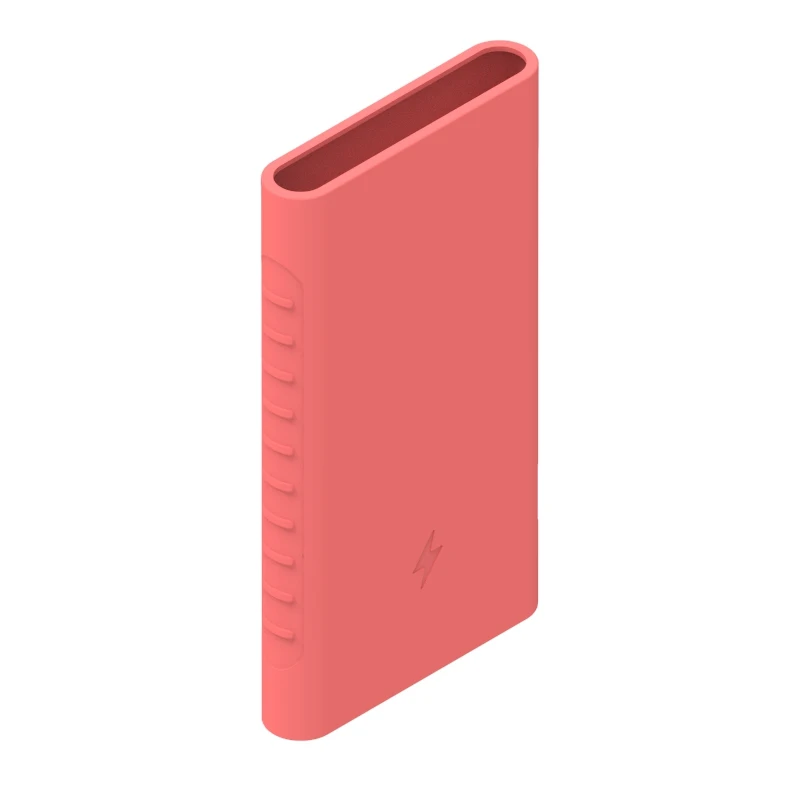 

For Xiaomi Power Bank 2 10000mAh Rubber Cover Silicone Case Pouch 2018 newest Powerbank Protector case Scratchproof Skin friend