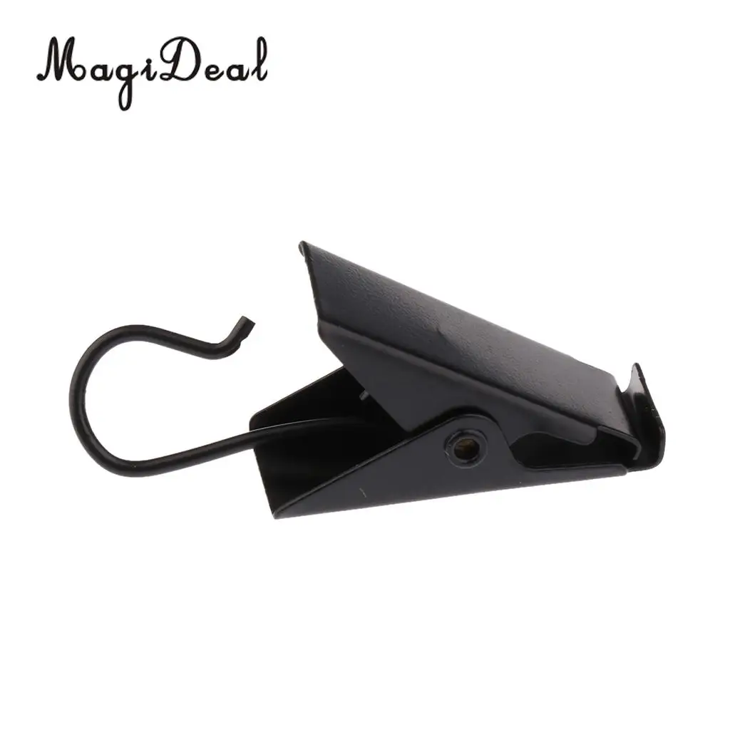 60Pcs Heavy Duty Window Curtain Clips with Hook Clamps Hanger Hanging Clips Gold+Black