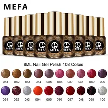 MEFA Fashion Nude Color Nail Gel 108 Colors Choose Long Lasting Soak-off UV Gel For Nail DIY Art Design 8ML Nail Gel Polish MEFA Fashion Nude Color Nail Gel 108 Colors Choose Long Lasting Soak-off UV Gel For Nail DIY Art Design 8ML Nail Gel Polish
