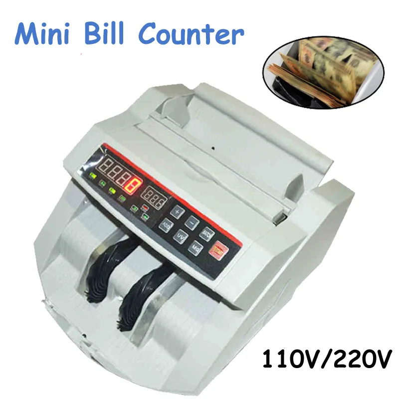 US $63.69 Money Counter 110v 220v Bill Counter Machine Suitable For Euro