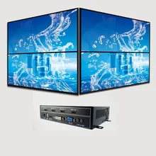 2x1 hdmi видео настенный контроллер для 2x1 diy ТВ видео настенный hdmi выход vga dvi hdmi usb вход