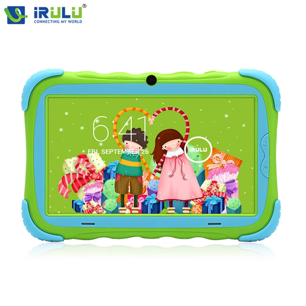 

Original iRULU Y5 7" Babypad 1024*600 IPS Quad Core Android 7.1 Tablets 1G/16G GMS Silicone Case Gift For Children 2800mAh LCD