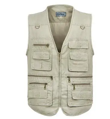 Fashion Cotton Vests Men 3XL 4XL 5XL Vest Mens Outdoors
