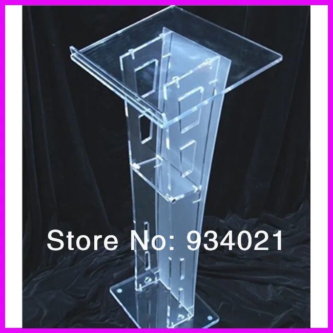

Slanted Top Modern Acrylic Lectern Podium Pulpit lectern to read in the bed