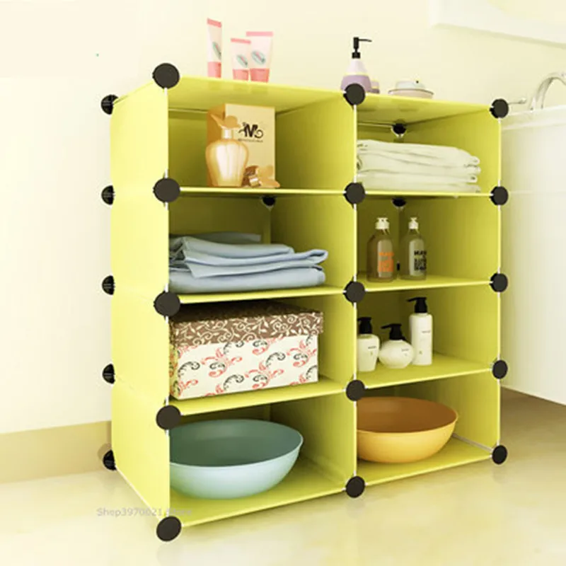 

High Quality Bathroom bathroom shelf floor storage rack toilet bathroom plastic shelf washbasin shelf Save Space 3/4 layers