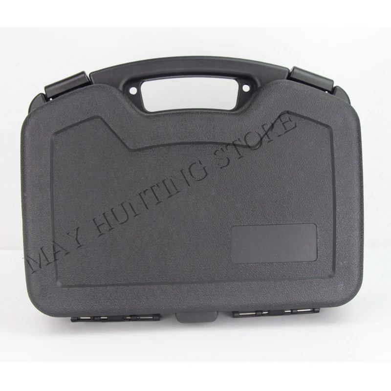 Gun Hard Case Single Pistol Handgun Lock Storage Box Revolver Weapon Safe Carry 1911 M9 GL USP HK45 P30 P7 PSP P2000SK