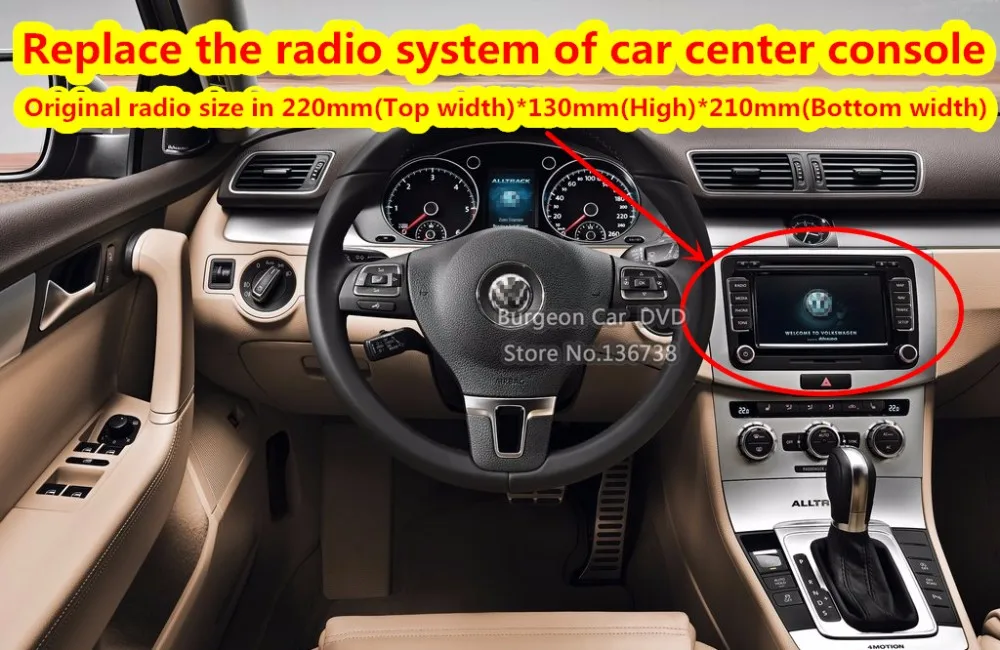 Best IPS Octa Core 4GB RAM 32GB ROM Android 8.0 Car DVD for VW Passat GOLF Tiguan Jetta Seat Altea XL Leon Skoda Octavia GPS Radio 1