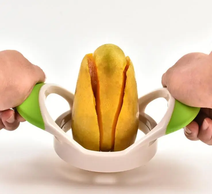 Нержавеющая сталь нож для разрезания манго Творческий Кухня резка для манго фрукты аксессуары для гаджетов для кухни персик овощерезка резак