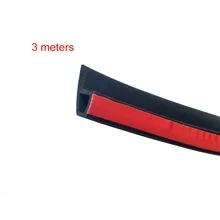 P Type 3M 4M Car Door Sealing Strip Weatherstrip Edge Trim Car Door Rubber Seal Sound Insulation Auto Rubber Seal Strips P Type 3M 4M Car Door Sealing Strip Weatherstrip Edge Trim Car Door Rubber Seal Sound Insulation Auto Rubber Seal Strips