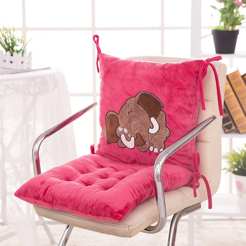 Двойное использование съемный домашний Декор диванные подушки мультфильм шаблон подушки, сиденье подушки спинки подушки на стулья, stoel kussen - Цвет: Elephant