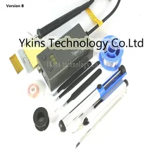 YOUYUE305 миниатюрный портативный цифровой паяльная станция с универсальным паяльник для подключения к ручка(T12/T13) паяльной