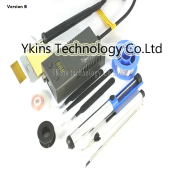 

YOUYUE305 mini Portable digital Soldering Station with universal soldering iron handle (T12/T13) solder tip