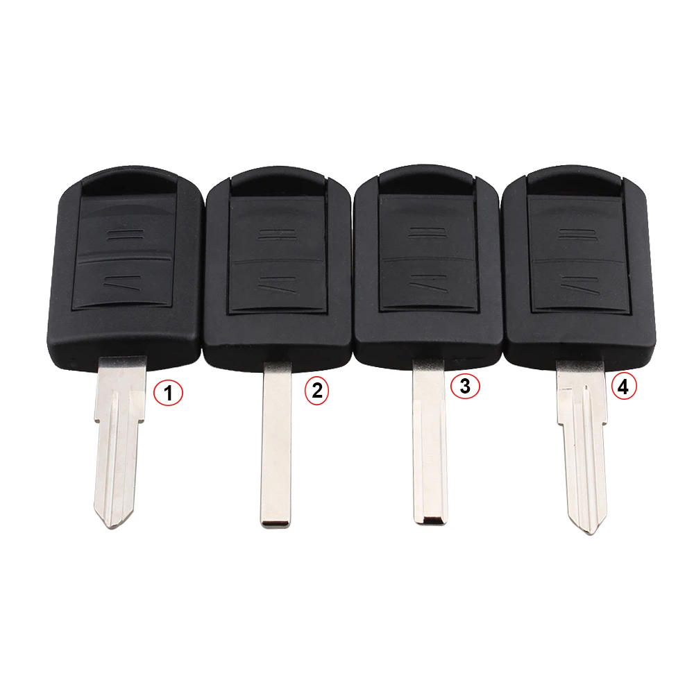 

2 Buttons Remote Car Key Case For Vauxhall Opel Corsa Agila Meriva Combo With Blade Car Keys Fob Shell