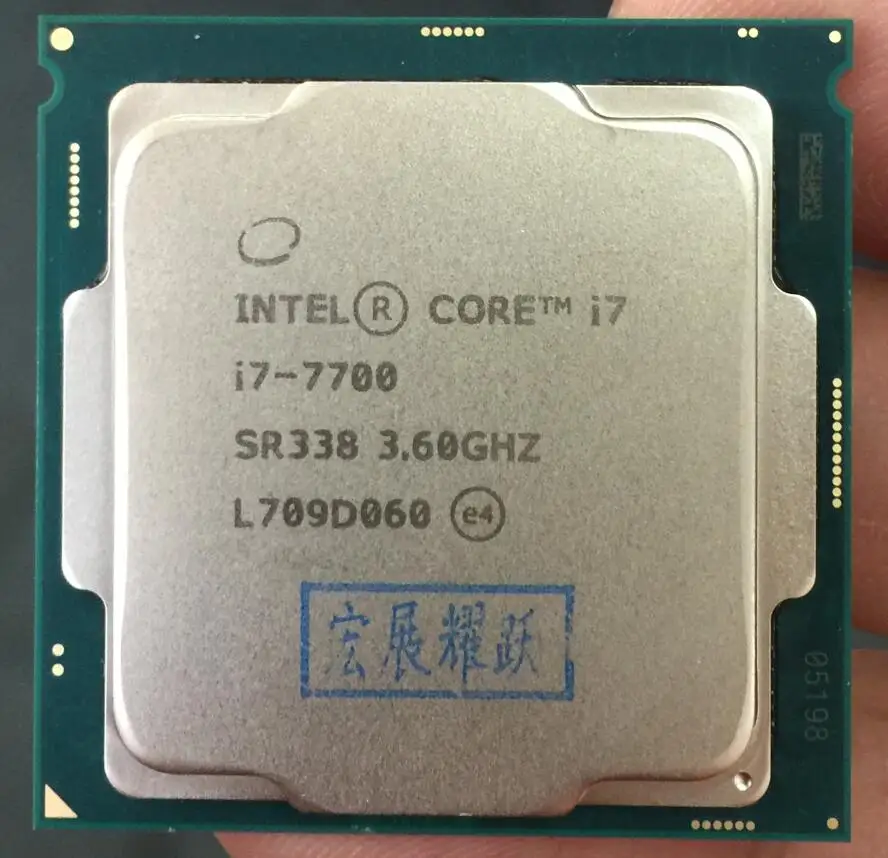 

Intel Core 7 series PC Computer Desktop Processor I7 7700 I7-7700 CPU LGA 1151-land FC-LGA 14 nanometers Quad-Core cpu