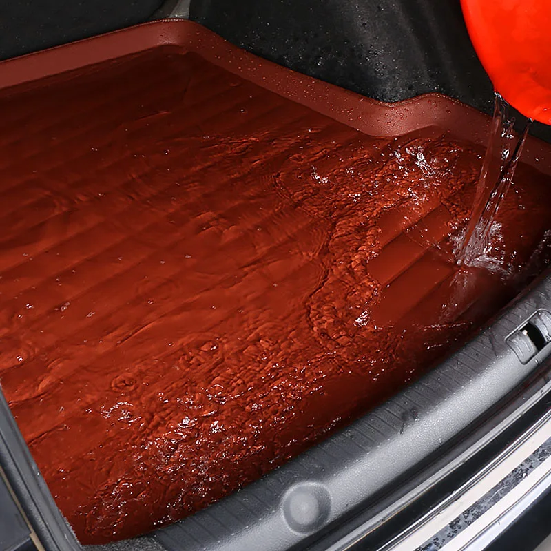 Lsrtw2017 Прочный переносной водонепроницаемый коврик для багажника автомобиля для ford focus 2004- 2013 2012 2011 седан