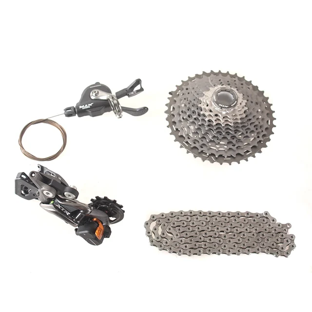 Cheap SHIMANO M9000 1x11 11S Speed Groupset Drivertrain MTB Mountain Bike Contains Shift Lever & Rear Dearilleur & Cassette & Chain