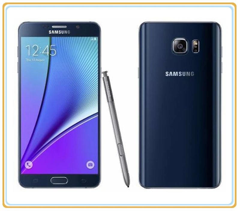 Samsung Galaxy Note 5 Note5 N920A/N9200 разблокированный GSM Android мобильного телефона 4 Гб Оперативная память 32 GB Встроенная память Octa Core 5," 16MP