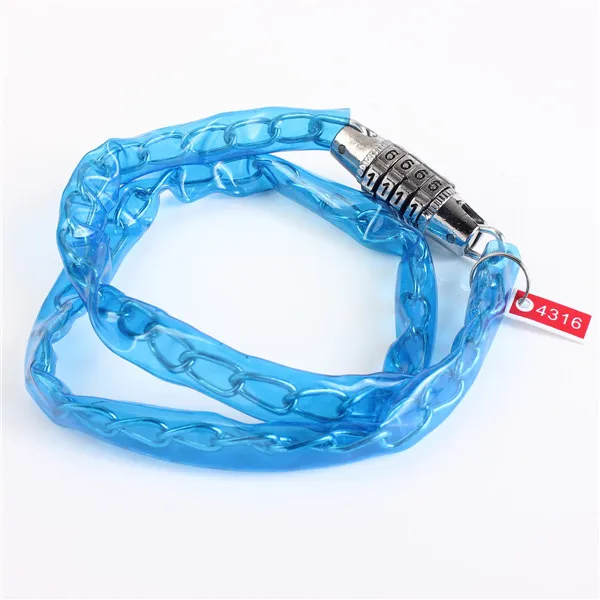 

Outdoor Sports 4 digit Combination Password Bike Lock Bicycle Scooter Guard Security Steel Cable Lock Cycling 65cm