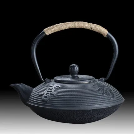 

900ml New Arrival Cast Iron Teapot Japanese Tetsubin Kettle Tea Pot Drinkware Tools Kung Fu Infusers Stainless Steel Net Filter