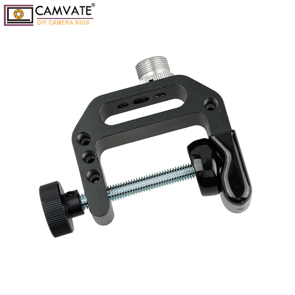 CAMVATE Ultraclamp с резьбой 5/8 &quot 27 для микрофонов C1189 аксессуары фотосъемки